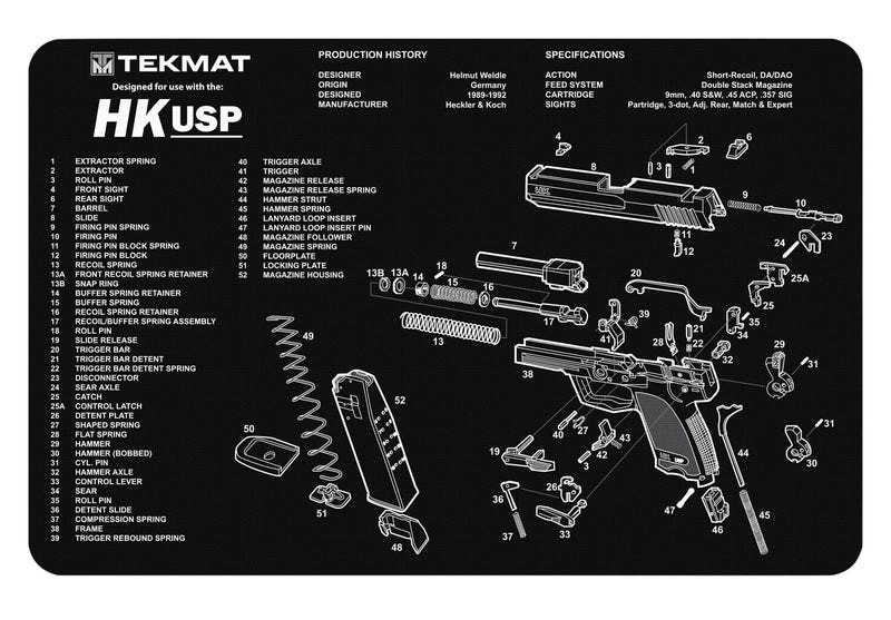 TEKMAT ARMORERS BENCH MAT 11″x17