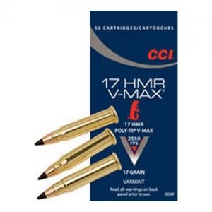 CCI V MAX 17 HMR 17 gr 50 Rounds