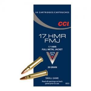 CCI Gamepoint Rimfire 17 HMR FMJ