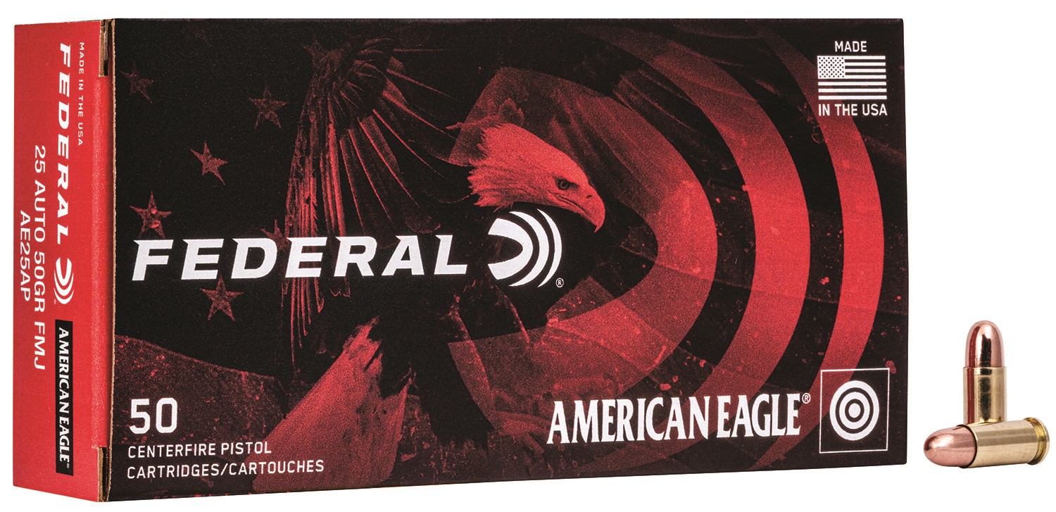 Federal American Eagle 25 ACP