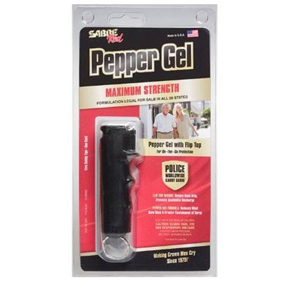 Sabre Flip Top Pepper Gel Black