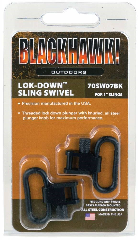Blackhawk Lok-Down 1″ Swivel 2pk