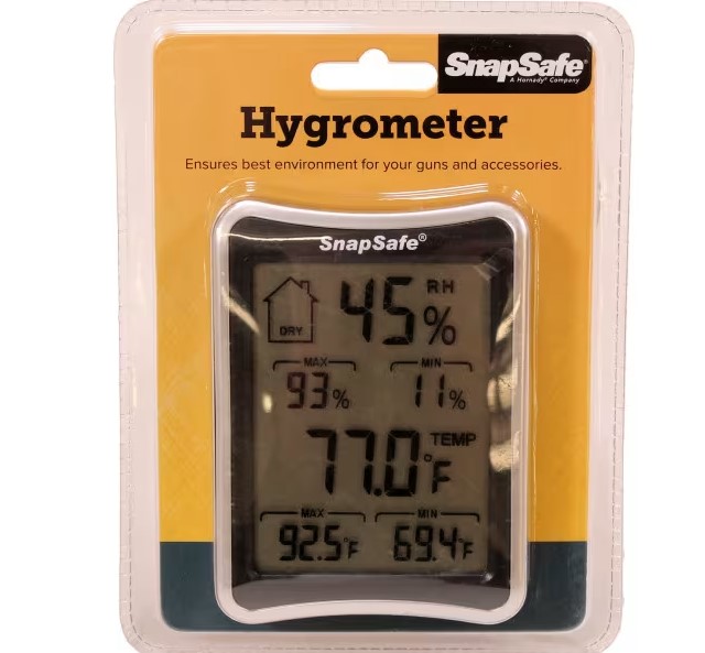 SnapSafe Gun Safe Hygrometer